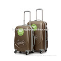 Greenburg New Style Trolley Luggage trolley suitcase 3pc set